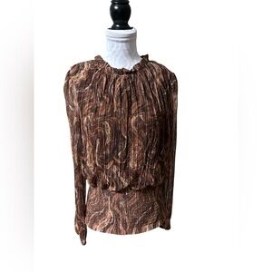 New With Tags Joie Long Sleeved Blouse—Size Medium